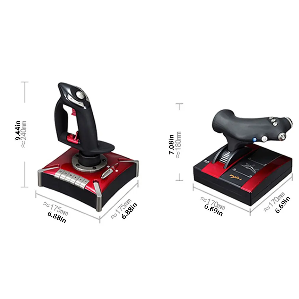 Adjustable PXN-2119II Flight Stick Joystick USB Emulator Gamepad Game Controller Fr PC USB Computer Simulation Game Flight
Adjustable PXN-2119II Flight Stick Joystick USB Emulator Gamepad Game Controller Fr PC USB Computer Simulation Game Flight