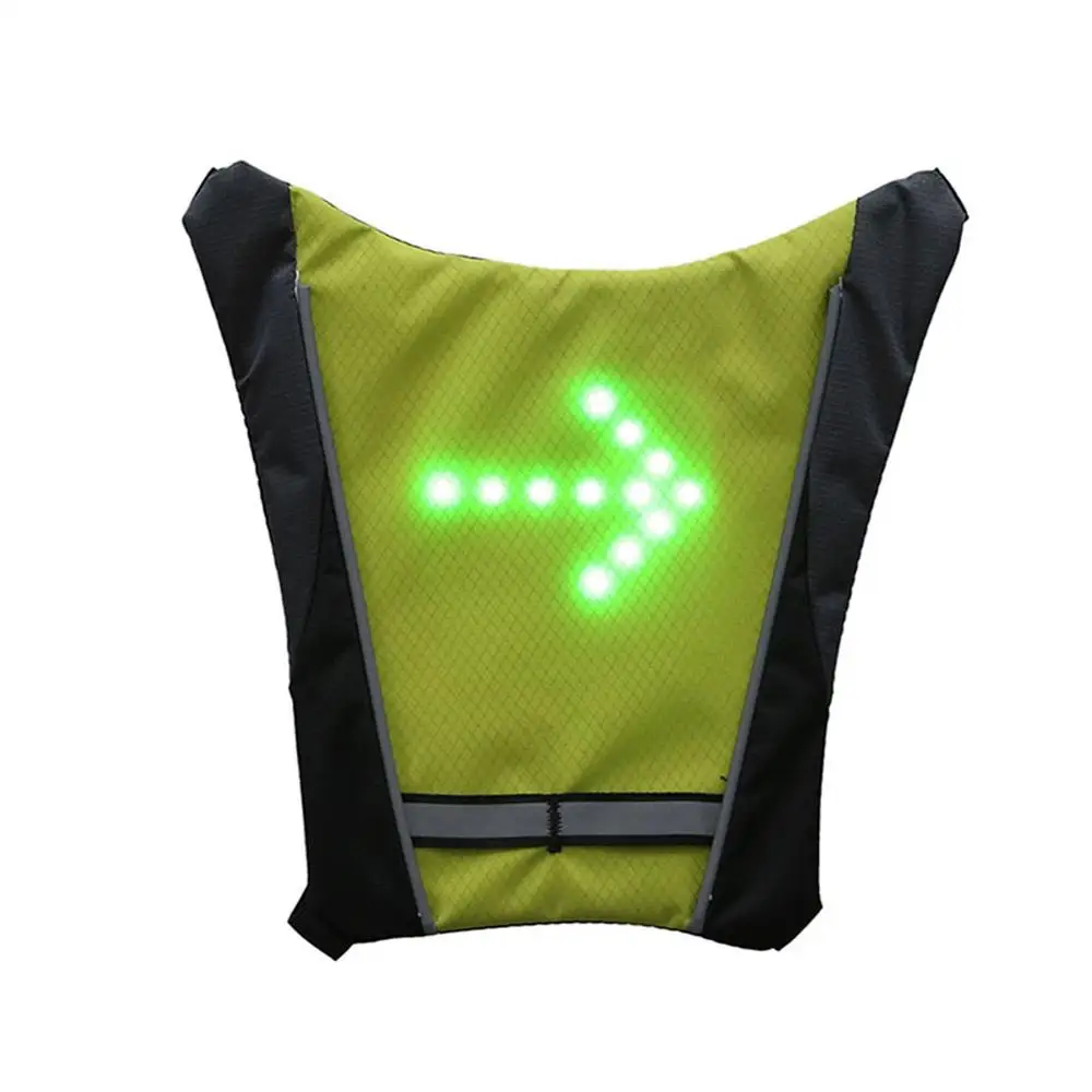 New 2020 LED Wireless cycling vest 20L MTB bike bag Safety LED Turn Signal Light Vest Bicycle Reflective Warning Vests with remo 
New 2020 LED Wireless cycling vest 20L MTB bike bag Safety LED Turn Signal Light Vest Bicycle Reflective Warning Vests with remo