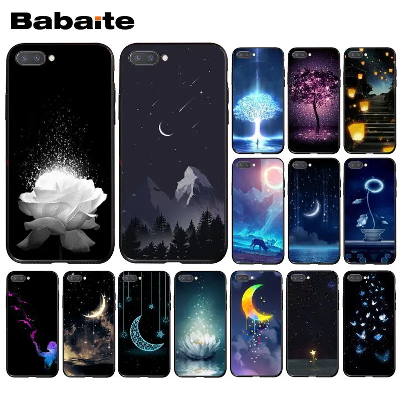 Чехол для телефона Babaite Starry sky shining art landscape rose Huawei Honor 8X 9 10 20 Lite 7A 7C Honor10i 9X Pro play 8C |