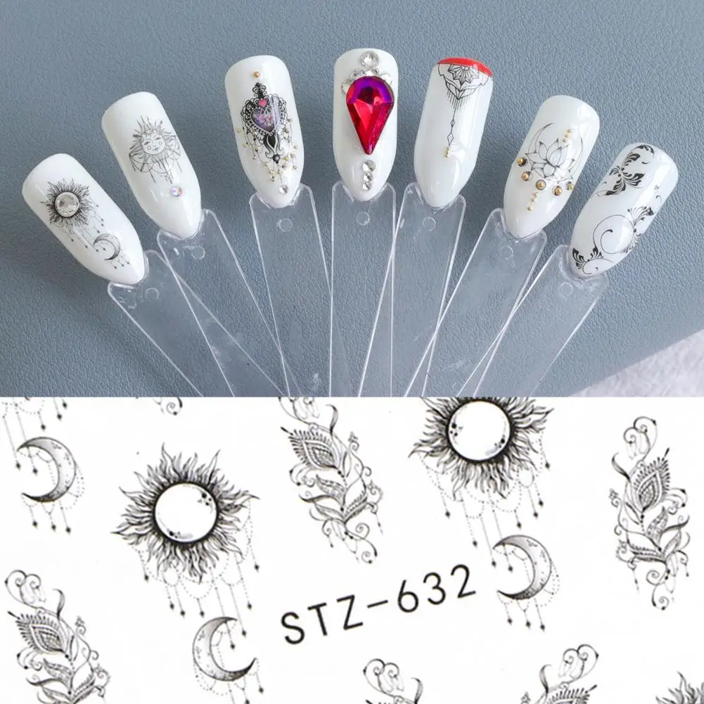 New Arrivial 3D Manicure Sticker Nail Sticker Flower Water Transfer Black Necklaces Jewelry Nail Decal for Professional Salon
New Arrivial 3D Manicure Sticker Nail Sticker Flower Water Transfer Black Necklaces Jewelry Nail Decal for Professional Salon