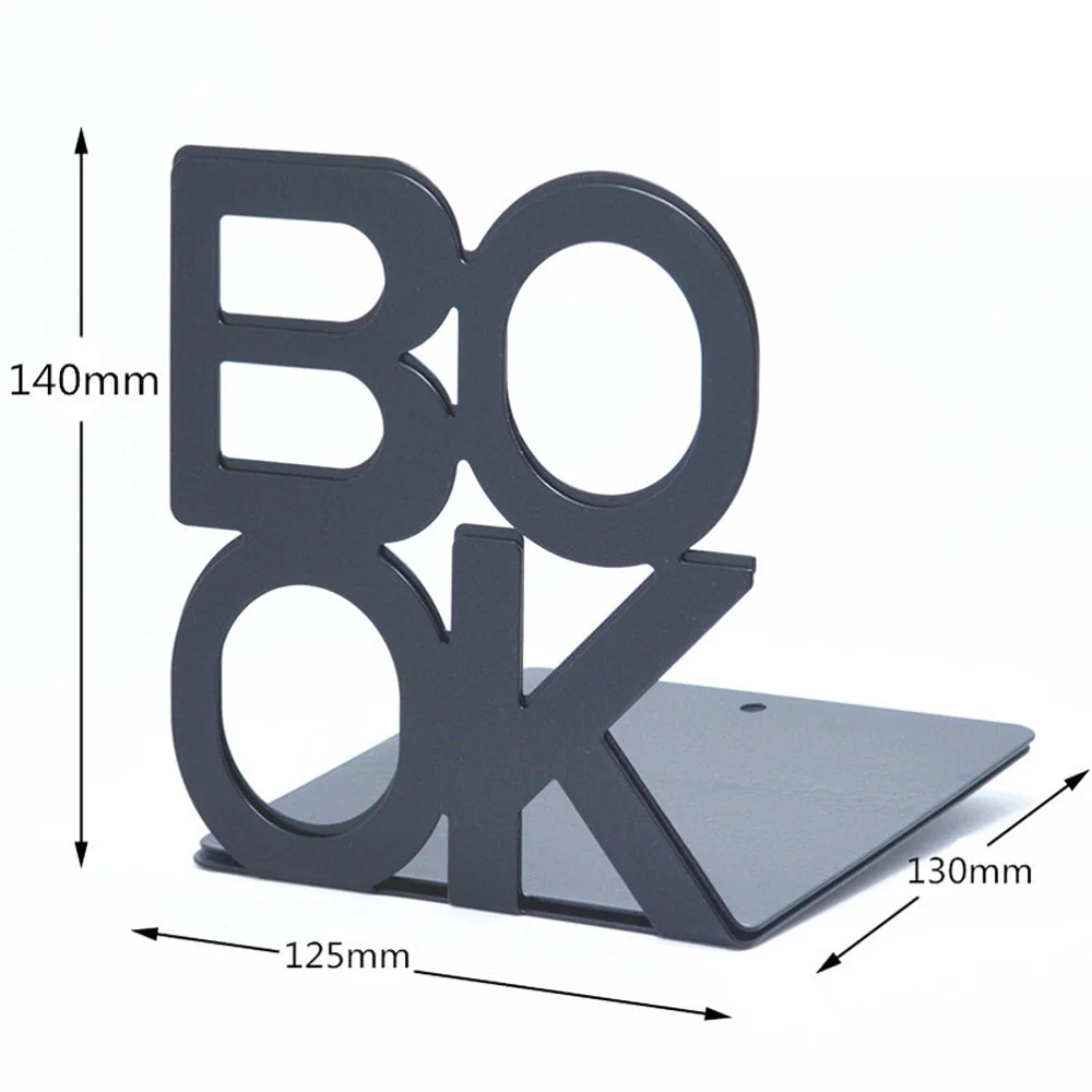 4pcs of One Bag Creative Book Letter Bookends Delicate Book Stand Simple Metal Bookshelf Book Storage Rack (Black and Red 2pcs f
4pcs of One Bag Creative Book Letter Bookends Delicate Book Stand Simple Metal Bookshelf Book Storage Rack (Black and Red 2pcs f