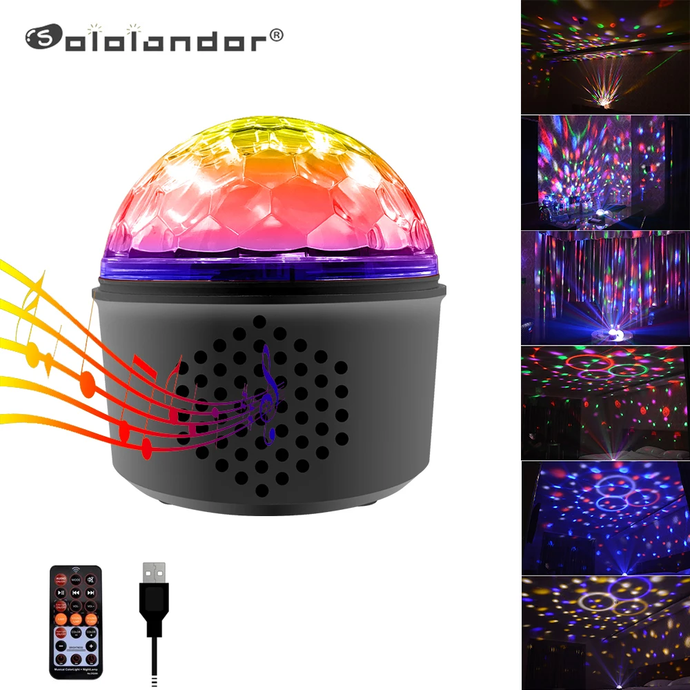 Newest Mini LED Magic Lamp Wireless Speaker Crystal Magic Ball LED Stage Lamp DJ Disco Bar Club KTV Stage Party Lights
Newest Mini LED Magic Lamp Wireless Speaker Crystal Magic Ball LED Stage Lamp DJ Disco Bar Club KTV Stage Party Lights