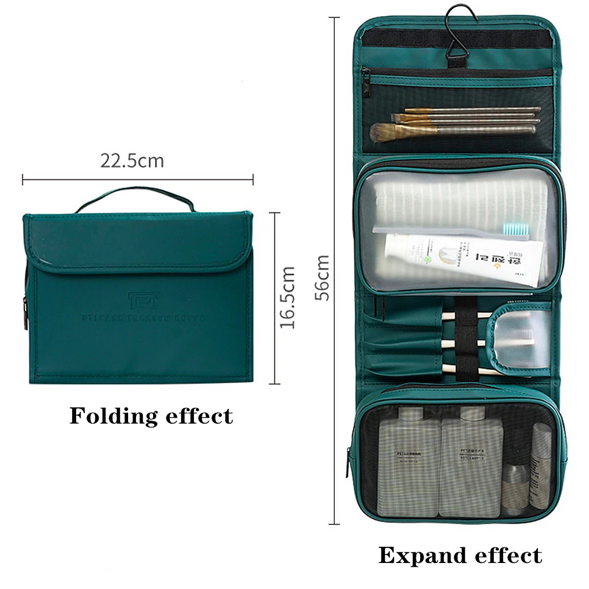 Women Makeup Bags travel cosmetic bag Foldable Toiletries Organizer Waterproof Storage Neceser PU Hanging Bathroom Wash Bag
Women Makeup Bags travel cosmetic bag Foldable Toiletries Organizer Waterproof Storage Neceser PU Hanging Bathroom Wash Bag