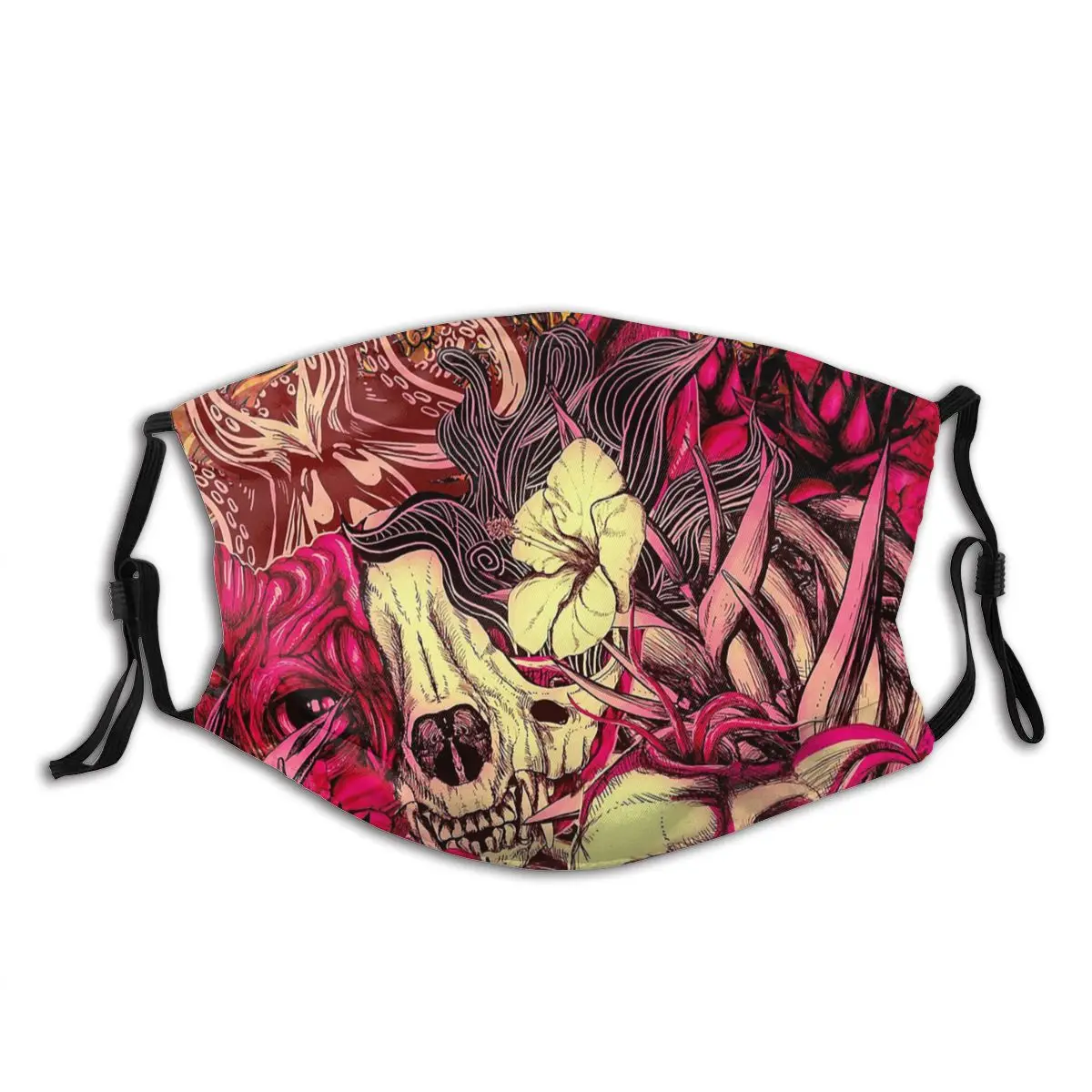 Sphynx Cat And Flowers Skull Bones Washable Mouth Face Mask with Filters Anti Haze Dustproof Polyester Protection Cover Muffle
Sphynx Cat And Flowers Skull Bones Washable Mouth Face Mask with Filters Anti Haze Dustproof Polyester Protection Cover Muffle