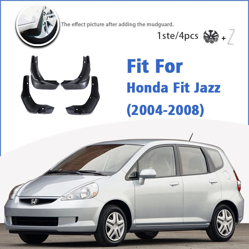 

Соединительная тяга для Honda Fit Jazz Хэтчбек 2004 2005 2006 2007 2008 спереди и сзади 4 шт. брызговики брызговик крыло брызговик
