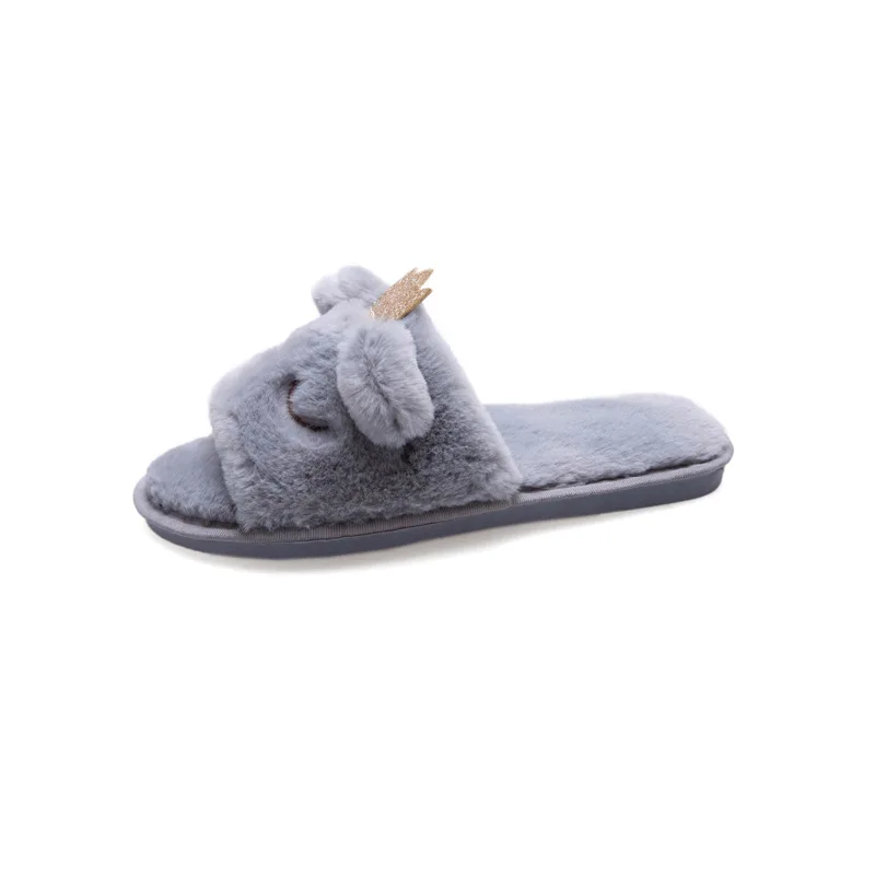 Winter Women Slippers Plush Ball Home Slipper Ladies Warm Short Furry Women's Cartoon Fur Flip Flops Indoor Non-slip Slipper
Winter Women Slippers Plush Ball Home Slipper Ladies Warm Short Furry Women's Cartoon Fur Flip Flops Indoor Non-slip Slipper