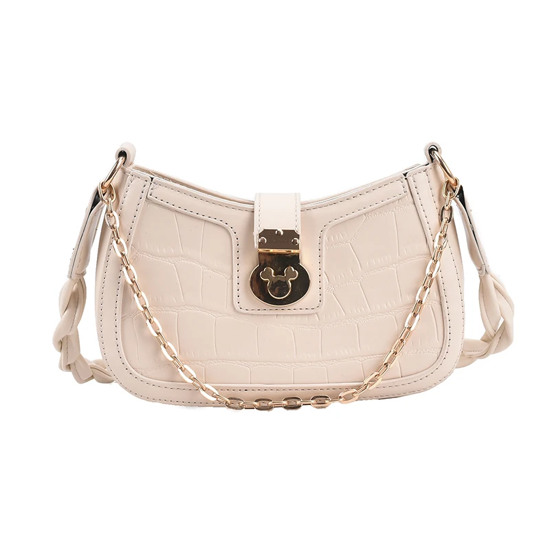 Rope Shoulder Belt Small PU Leather Armpit Bags for Women 2021 Trend Luxury Fashion Chain Shoulder Handbag and Purses
Rope Shoulder Belt Small PU Leather Armpit Bags for Women 2021 Trend Luxury Fashion Chain Shoulder Handbag and Purses