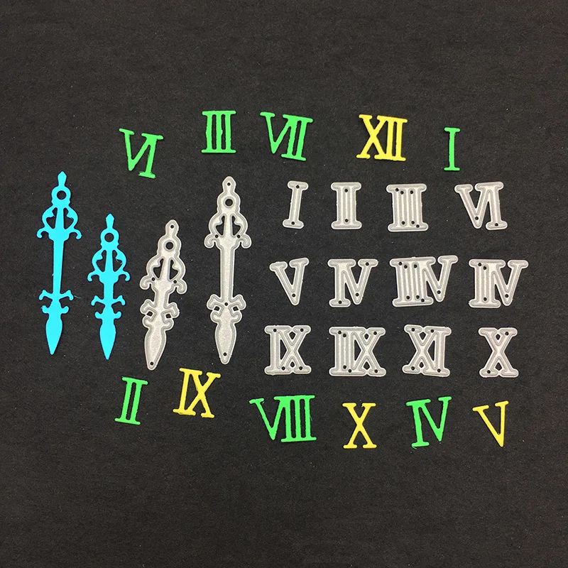 Stencil Roman numerals Metal Cutting Dies Embossing Blade Punch Scrapbooking Photo Album decoration Template Craft Knife Mould
Stencil Roman numerals Metal Cutting Dies Embossing Blade Punch Scrapbooking Photo Album decoration Template Craft Knife Mould