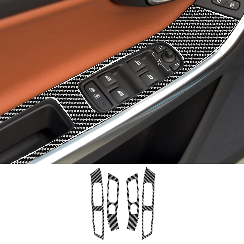 Декоративная наклейка на панель стеклоподъемника для Volvo S60 V60 2010-2017, аксессуары для интерьера автомобиля, углеродное волокно
Декоративная наклейка на панель стеклоподъемника для Volvo S60 V60 2010-2017, аксессуары для интерьера автомобиля, углеродное волокно
