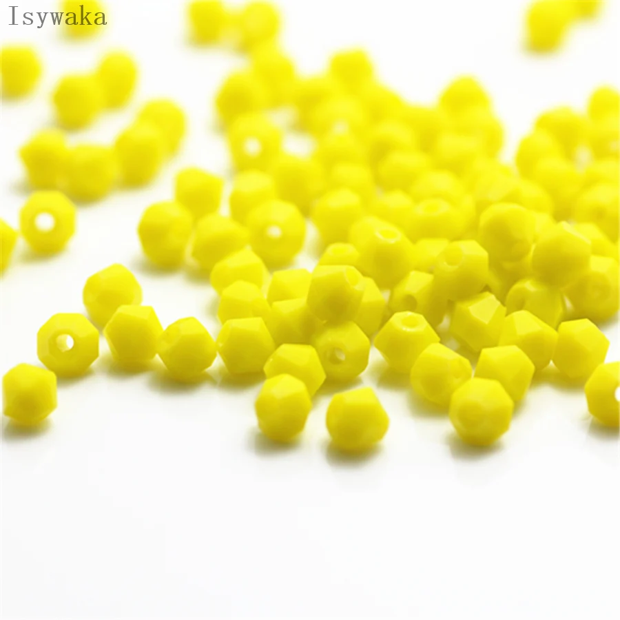 Isywaka Sale Solid Yellow Color 650pcs 3mm Bicone Austria Crystal Beads Glass Beads Loose Spacer Bead for DIY Jewelry Making
Isywaka Sale Solid Yellow Color 650pcs 3mm Bicone Austria Crystal Beads Glass Beads Loose Spacer Bead for DIY Jewelry Making