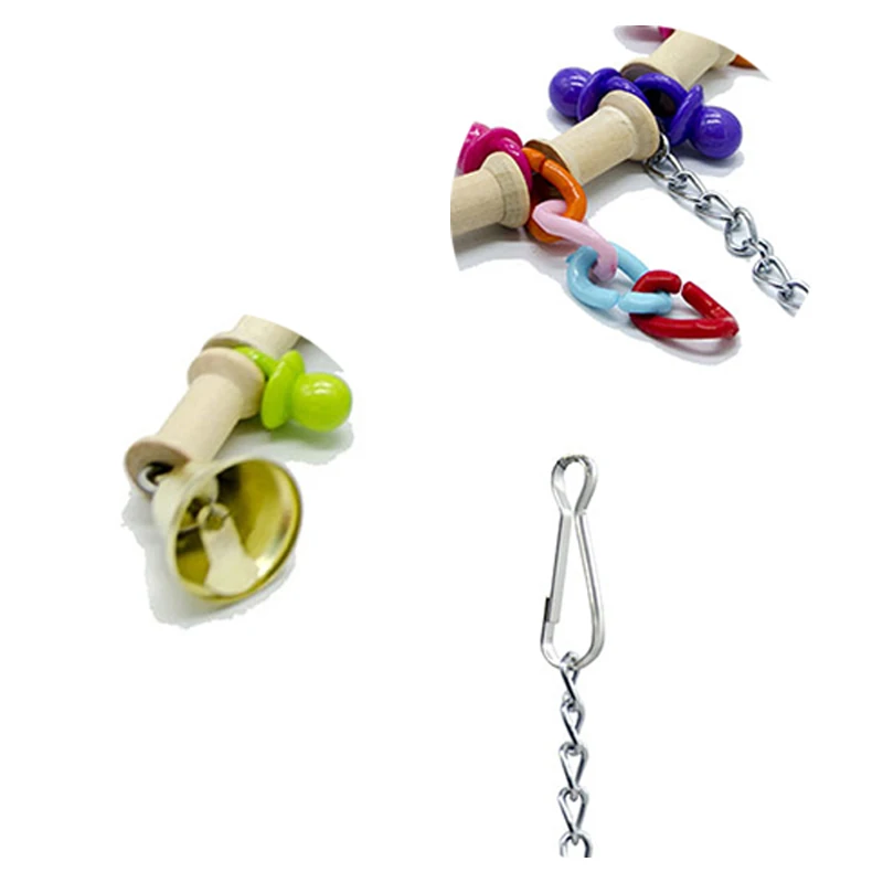 Parrot Perch Toy Funny Interactive Toy Bell Design Bird Block Toy Parrot Cage Hanging Toy Bird Bite Toy Parrot Stand Shelf
Parrot Perch Toy Funny Interactive Toy Bell Design Bird Block Toy Parrot Cage Hanging Toy Bird Bite Toy Parrot Stand Shelf