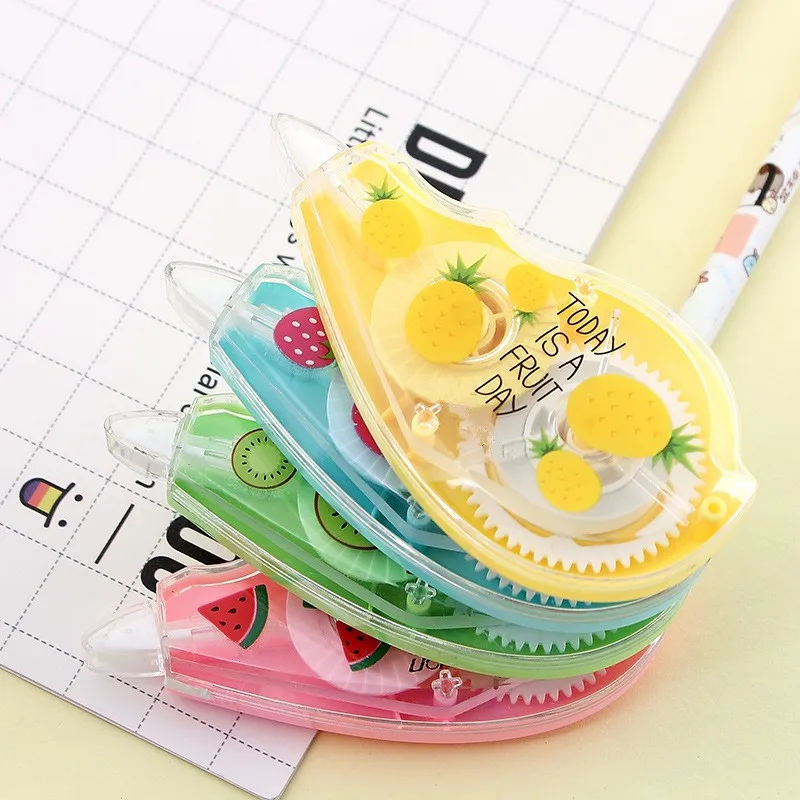 Pattern Push Correction Tape Cute Fruit Correction Tape Scrapbooking Diary Student Stationery Gift Office School Supplies 1PC
Pattern Push Correction Tape Cute Fruit Correction Tape Scrapbooking Diary Student Stationery Gift Office School Supplies 1PC