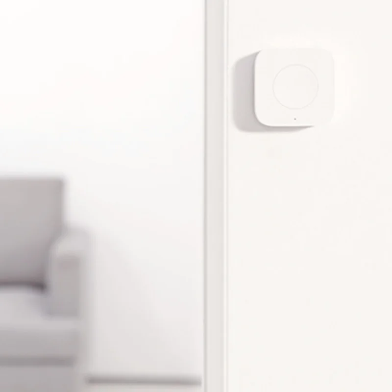 Умный беспроводной переключатель Aqara ZigBee с дистанционным управлением работает