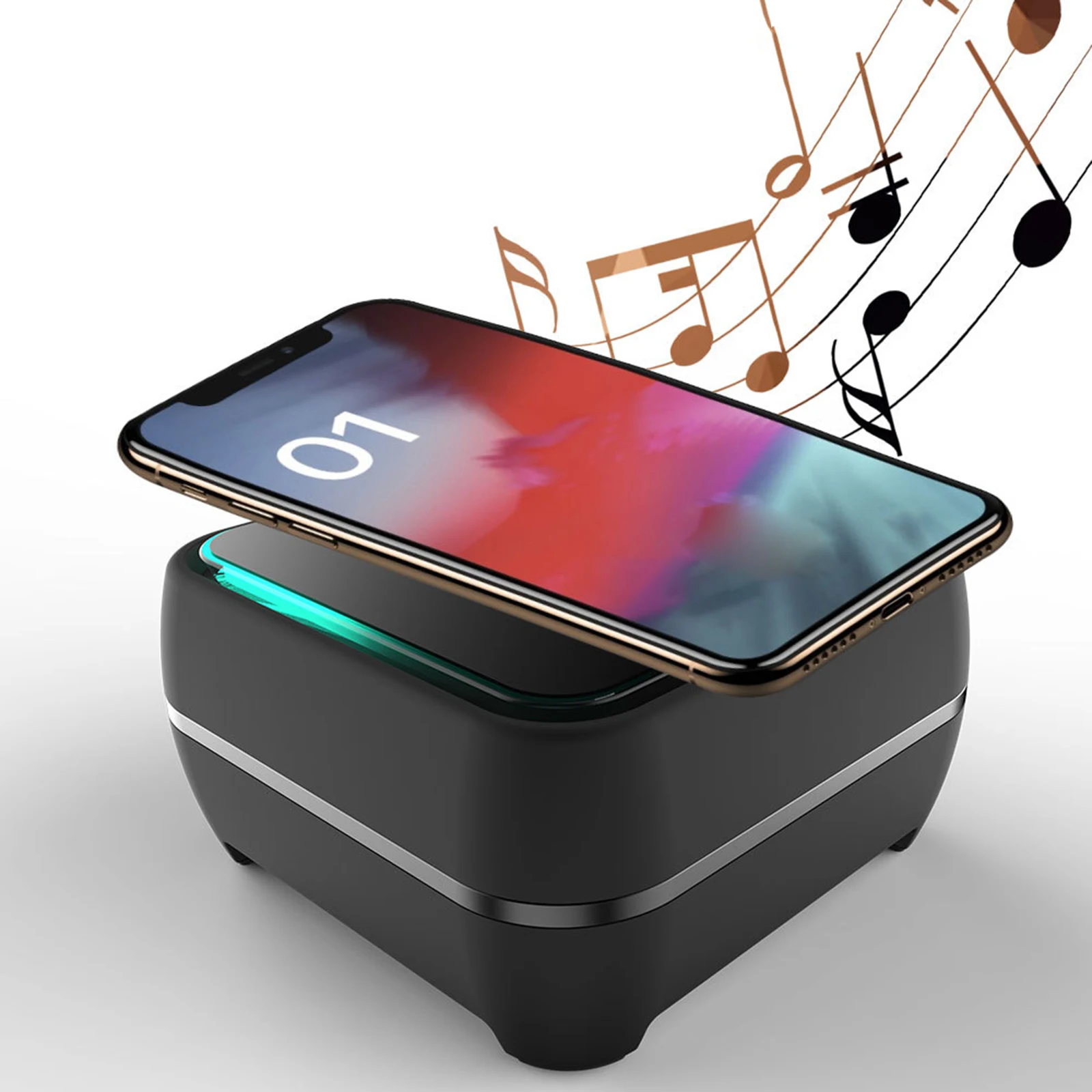Bluetooth Speaker Wireless Charger Mini Subwoofer Mobile Phone Portable Soundbar
Bluetooth Speaker Wireless Charger Mini Subwoofer Mobile Phone Portable Soundbar