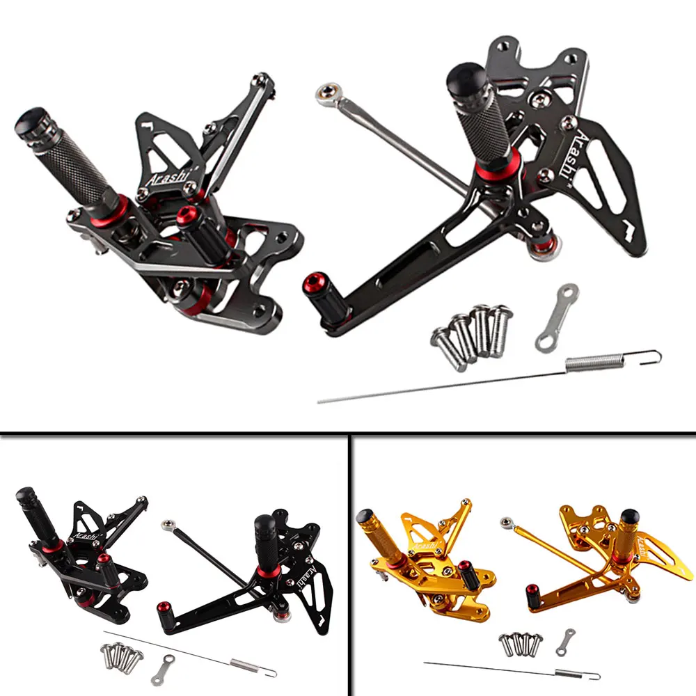 CNC Aluminum Motorcycle Rearset Rear Set Adjustable Footpegs Footrest For Suzuki GSXR 1000 GSXR1000 2007
CNC Aluminum Motorcycle Rearset Rear Set Adjustable Footpegs Footrest For Suzuki GSXR 1000 GSXR1000 2007