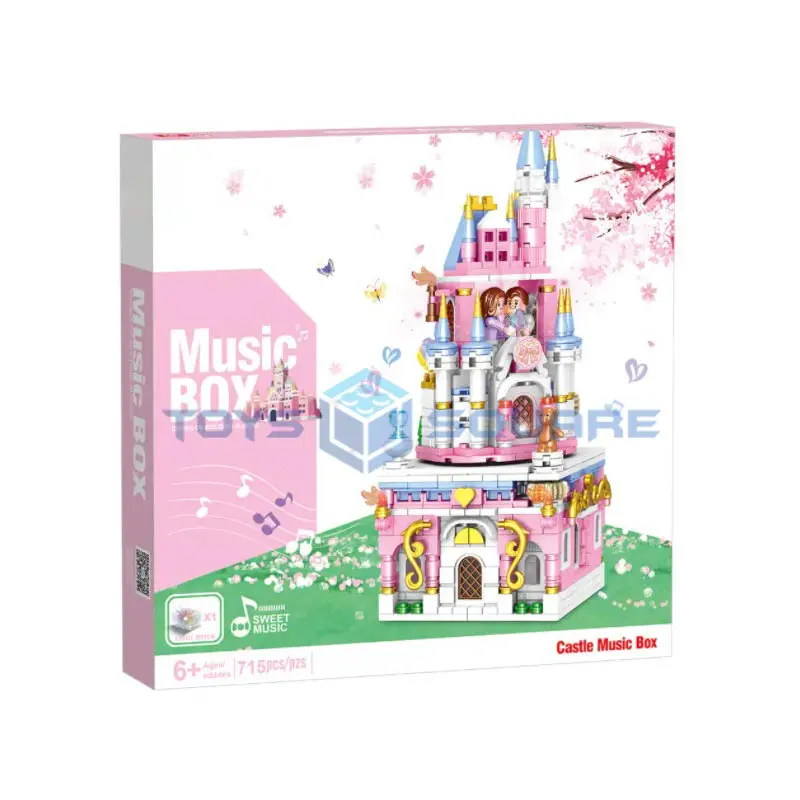 Model Building Blocks The Light Castle Music Box With Girls Action Figures Bricks Set Gifts Educational Toys For Children
Model Building Blocks The Light Castle Music Box With Girls Action Figures Bricks Set Gifts Educational Toys For Children