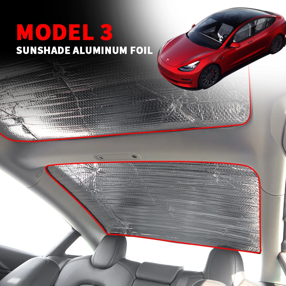 Солнцезащитный козырек из алюминиевой фольги для Tesla Model 3 2017-2021, 1 шт.
Солнцезащитный козырек из алюминиевой фольги для Tesla Model 3 2017-2021, 1 шт.