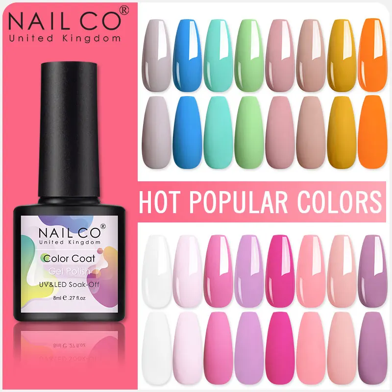 NAILCO Pure Pinl 8ml 115Colors LED Gel Nail Polish UV Gel Nail Art Nails Salon Home Gel Polish Gellak Lacquer Hybrid Soak Off
NAILCO Pure Pinl 8ml 115Colors LED Gel Nail Polish UV Gel Nail Art Nails Salon Home Gel Polish Gellak Lacquer Hybrid Soak Off