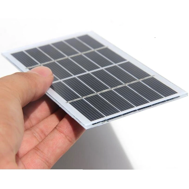 30pcs 1W 6V Solar Cell Module Glass Laminated Polycrystalline DIY Panel Charger For 3.7V Battery Light 115*70MM | Электроника