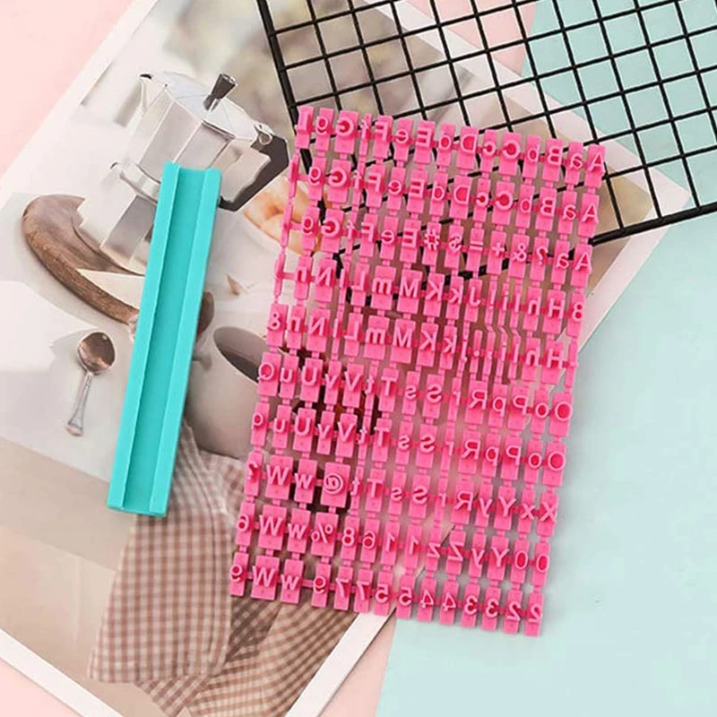 English Alphabet Numbers Symbol Seal Pressing Die Kitchen Baking Decor Printing Cake Biscuits Molds Baking Tool Set DIY Fondant
English Alphabet Numbers Symbol Seal Pressing Die Kitchen Baking Decor Printing Cake Biscuits Molds Baking Tool Set DIY Fondant