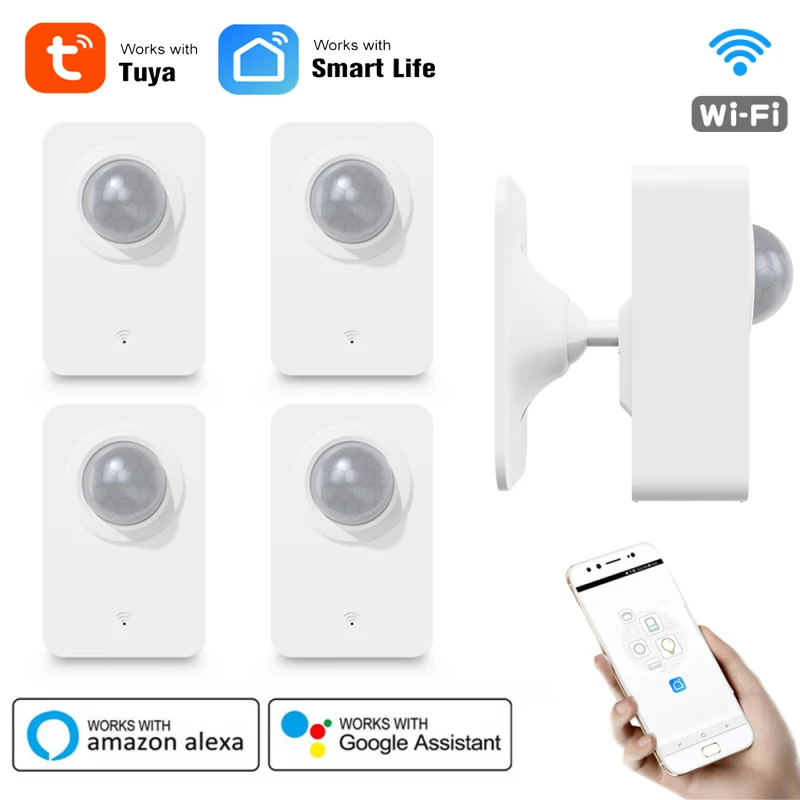 Беспроводной смарт-детектор движения Tuya, Инфракрасный GSM-датчик, охранная сигнализация для умного дома, 5/1 шт. 
Беспроводной смарт-детектор движения Tuya, Инфракрасный GSM-датчик, охранная сигнализация для умного дома, 5/1 шт.