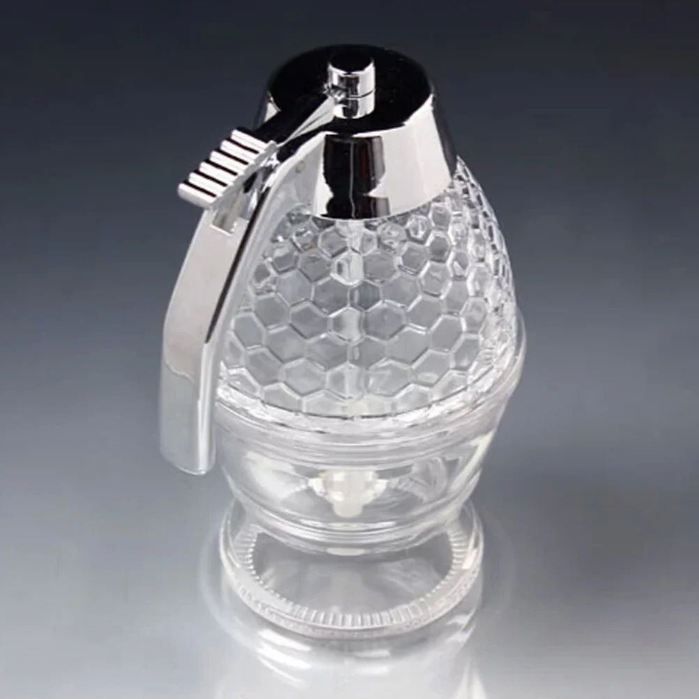200ML Baking Honey Dispenser with Storage Stand Syrup Dispenser Jar Container Acrylic Storage Pot 
200ML Baking Honey Dispenser with Storage Stand Syrup Dispenser Jar Container Acrylic Storage Pot