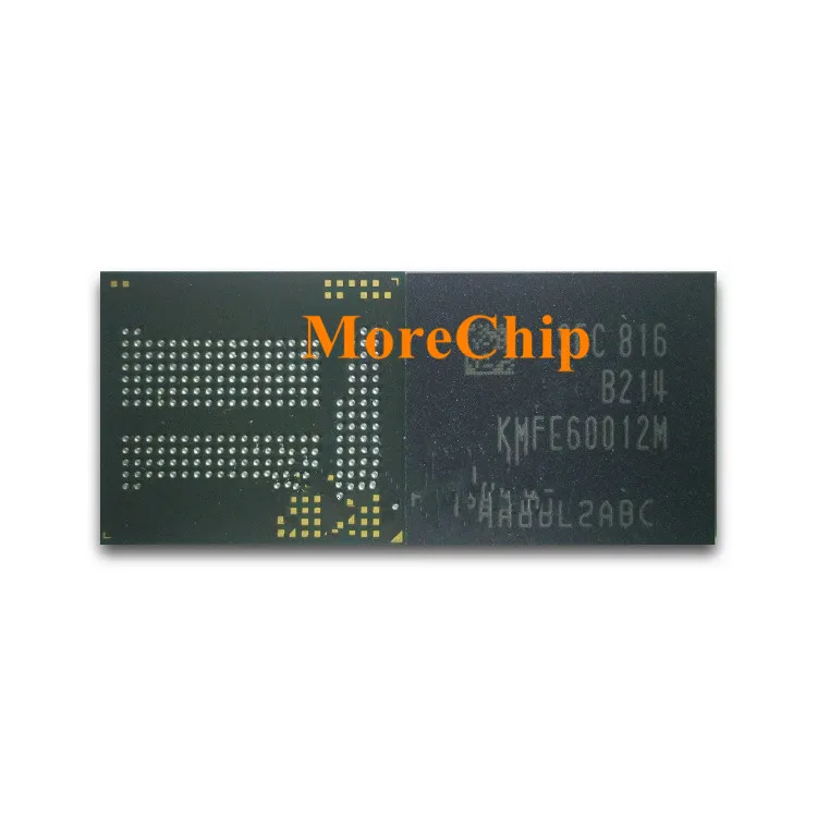 KMFE60012M B214 памяти на носителе eMMC EMCP UFS BGA221 чип ИС флэш NAND 16GB + 2 припаянные булавки с