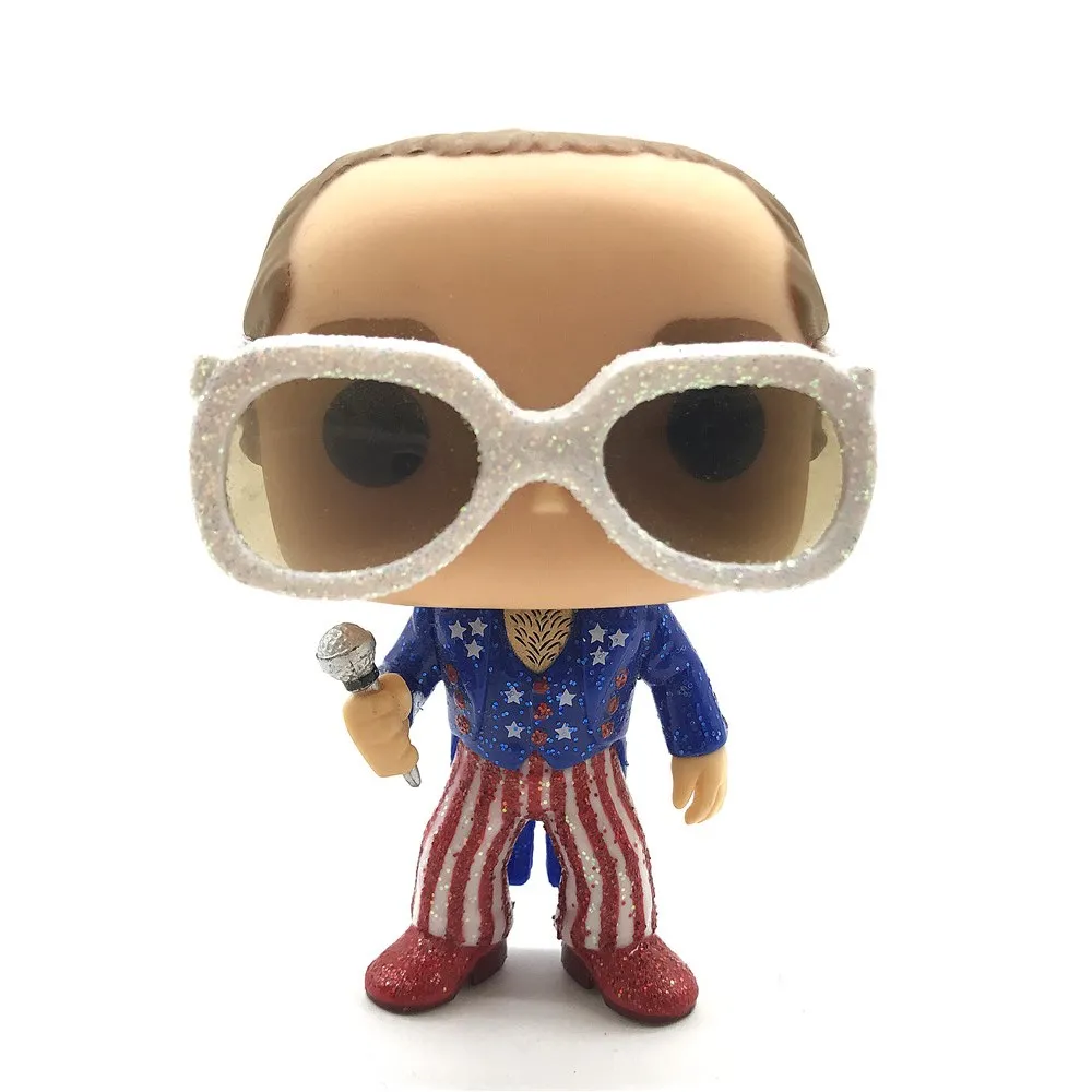 Rocks #63 Elton John Red, White & Blue (Glitter) Vinyl Figure model toy Action Figure Collection Model toys for Gift no box
Rocks #63 Elton John Red, White & Blue (Glitter) Vinyl Figure model toy Action Figure Collection Model toys for Gift no box