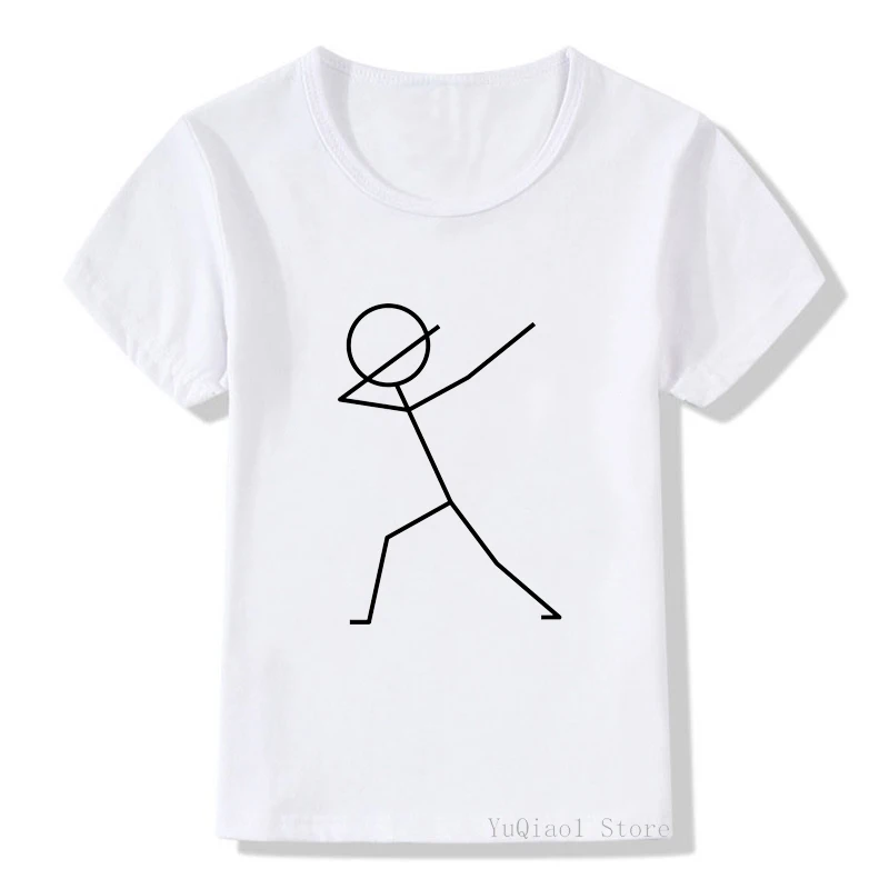 Children's Clothes Funny Stick Figure Tshirt Dabbing Kid Print Graphic T Shirts Summer Teen Boys Girls T-Shirts Lovely Tops Tees
Children's Clothes Funny Stick Figure Tshirt Dabbing Kid Print Graphic T Shirts Summer Teen Boys Girls T-Shirts Lovely Tops Tees