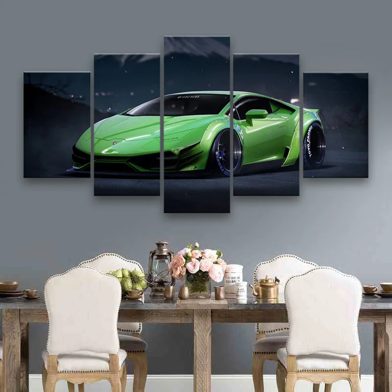 Super sports car 5pcs Mount Fuji scenery Rambo Huracan modified wide body JDM canvas printing poster home decoration wall
Super sports car 5pcs Mount Fuji scenery Rambo Huracan modified wide body JDM canvas printing poster home decoration wall