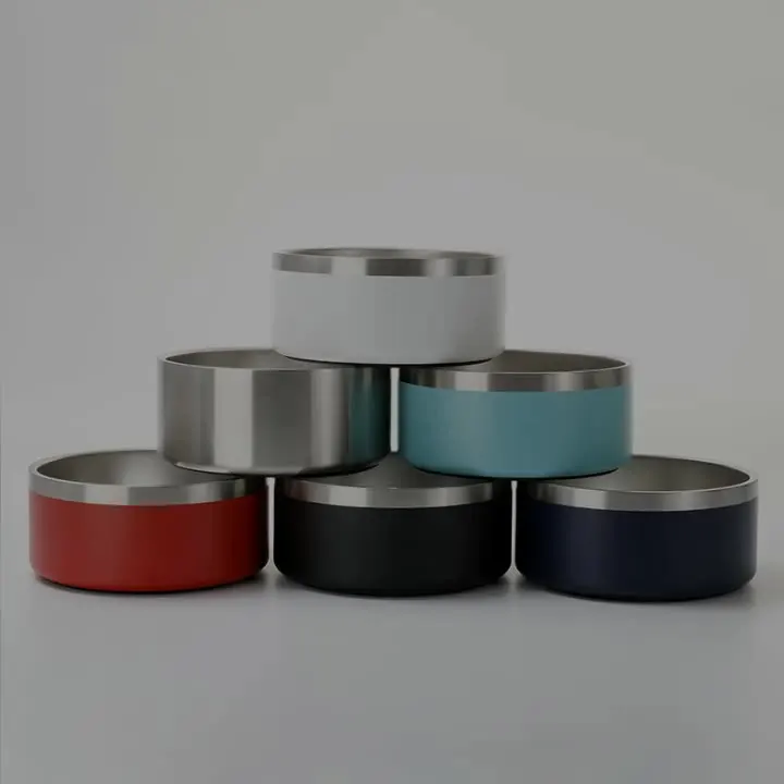 Private Label Powder Coated Stainless Steel Pet Bowls Dog Feeder Bowls With Dog Bowl Mat For Dogs Cats And Pets
Private Label Powder Coated Stainless Steel Pet Bowls Dog Feeder Bowls With Dog Bowl Mat For Dogs Cats And Pets