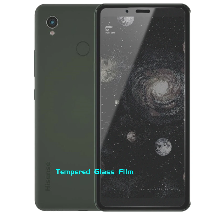 

For hisense a5c a5 a5 pro cc tela protetora de vidro temperado em a5pro 5.84 "filme protetor capa