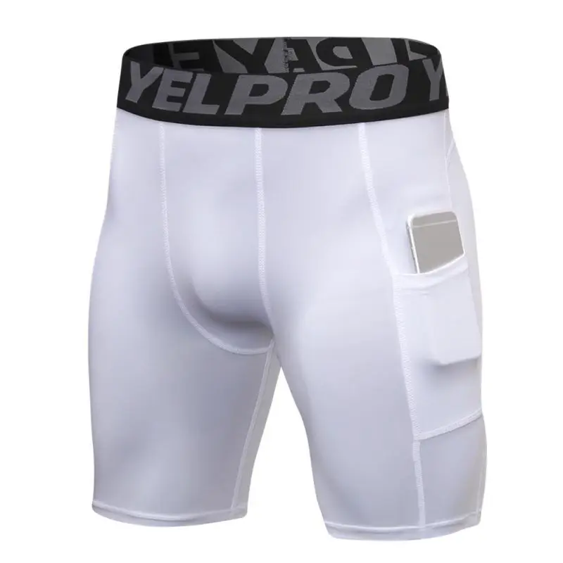 Quick-drying stretch tight shorts men's gym fitness shorts with pockets sports running training wicking perspiration
Quick-drying stretch tight shorts men's gym fitness shorts with pockets sports running training wicking perspiration