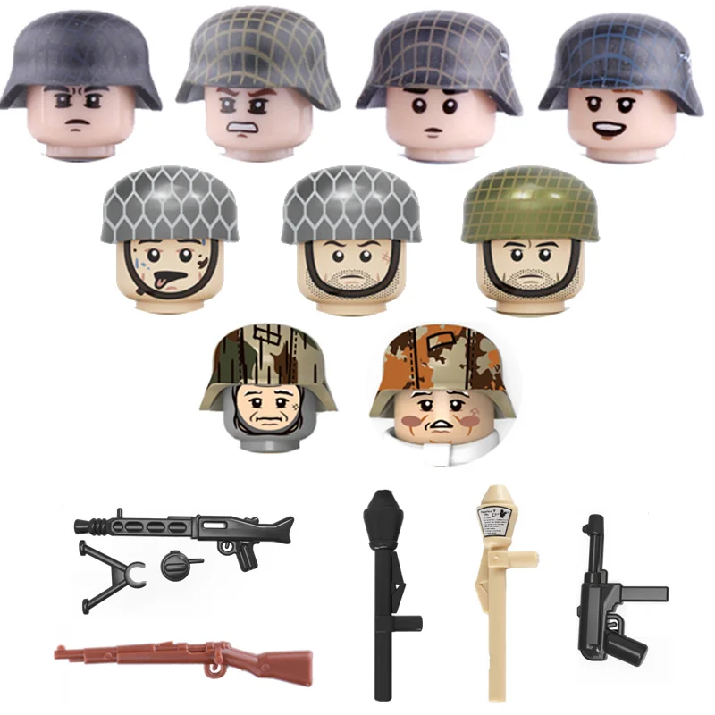 WW2 Army Soldier Military German Snow Army Figures Soviet Soldiers Military Building Blocks Weapons Guns Accessories Bricks Toy
WW2 Army Soldier Military German Snow Army Figures Soviet Soldiers Military Building Blocks Weapons Guns Accessories Bricks Toy