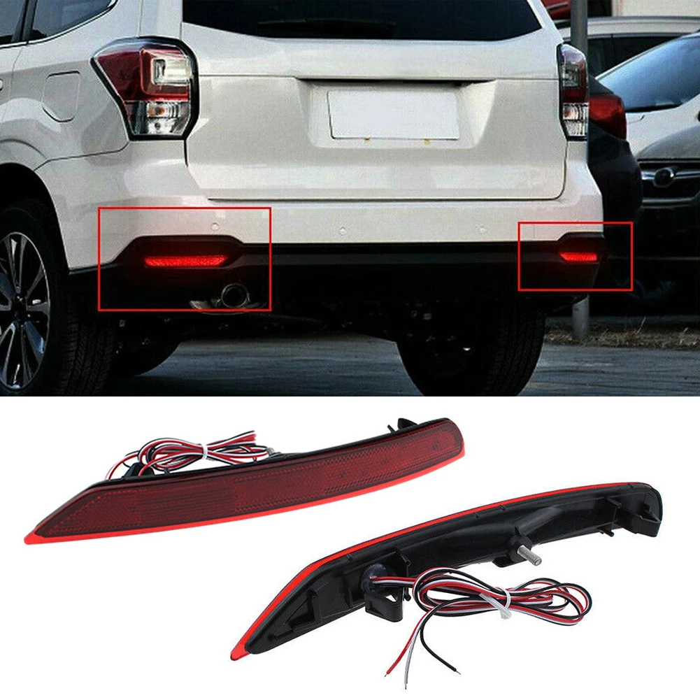 For Subaru Forester 2009 to 2018 Rear Bumper Reflector Lights Easy Install Waterproof Red LED Lights Rear Stop Signal Lights
For Subaru Forester 2009 to 2018 Rear Bumper Reflector Lights Easy Install Waterproof Red LED Lights Rear Stop Signal Lights