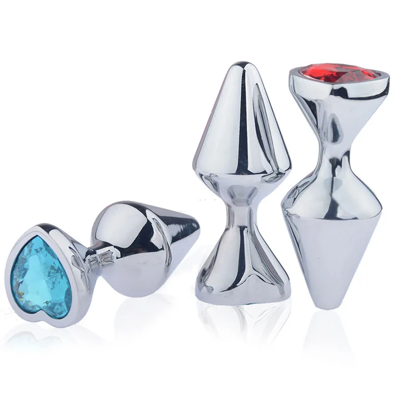 Сердце анальные ювелирные изделия Анальная пробка анус Мастурбация расширитель точки G анальная пробка стимулятор взрослые секс-игрушки д...