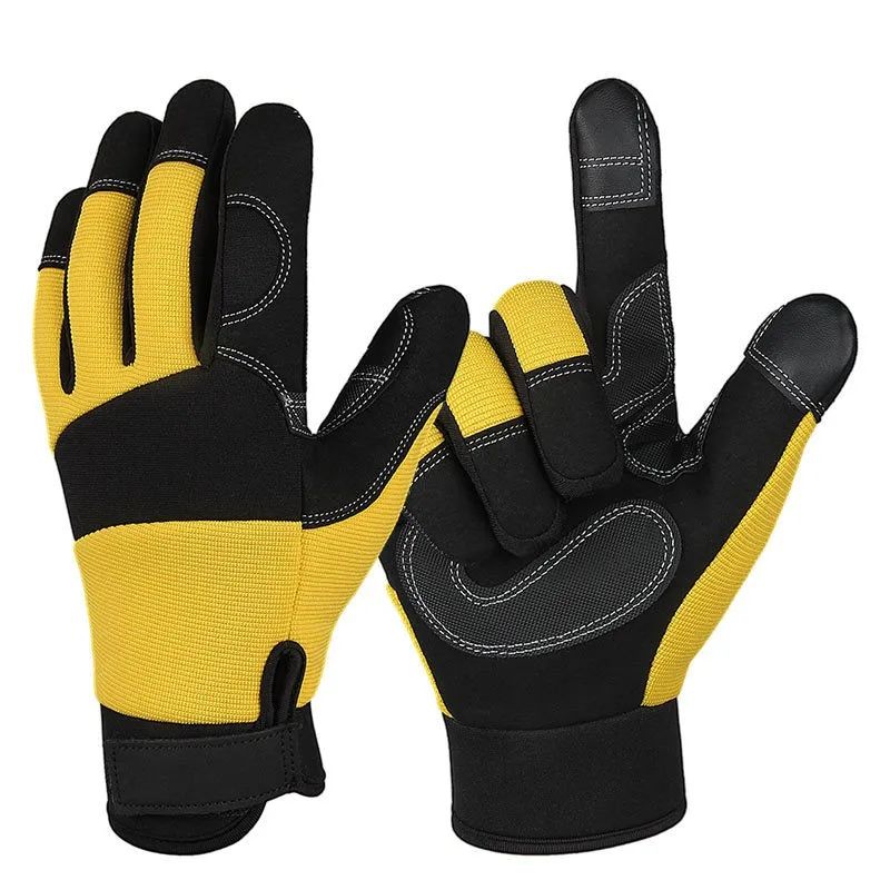 

Mechanical Work Gloves Flex Extra Grip Unisex Working Welding Safety Protective Garden Moto Sports Gloves Gardening Gloves