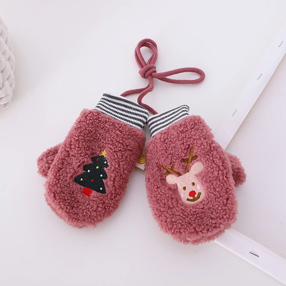 Winter Warm Children's Gloves Plus Velvet Thickened Baby Girls Christmas Gifts Cute Toddler Boys Kids Winter Gloves
Winter Warm Children's Gloves Plus Velvet Thickened Baby Girls Christmas Gifts Cute Toddler Boys Kids Winter Gloves