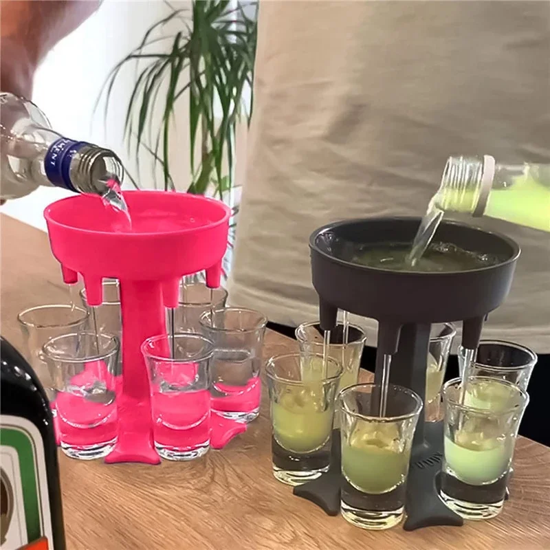 New 6 glasses of wine, whiskey, beer dispenser, beer dispenser, red wine dispenser, party pour dispenser, drinking game tool
New 6 glasses of wine, whiskey, beer dispenser, beer dispenser, red wine dispenser, party pour dispenser, drinking game tool