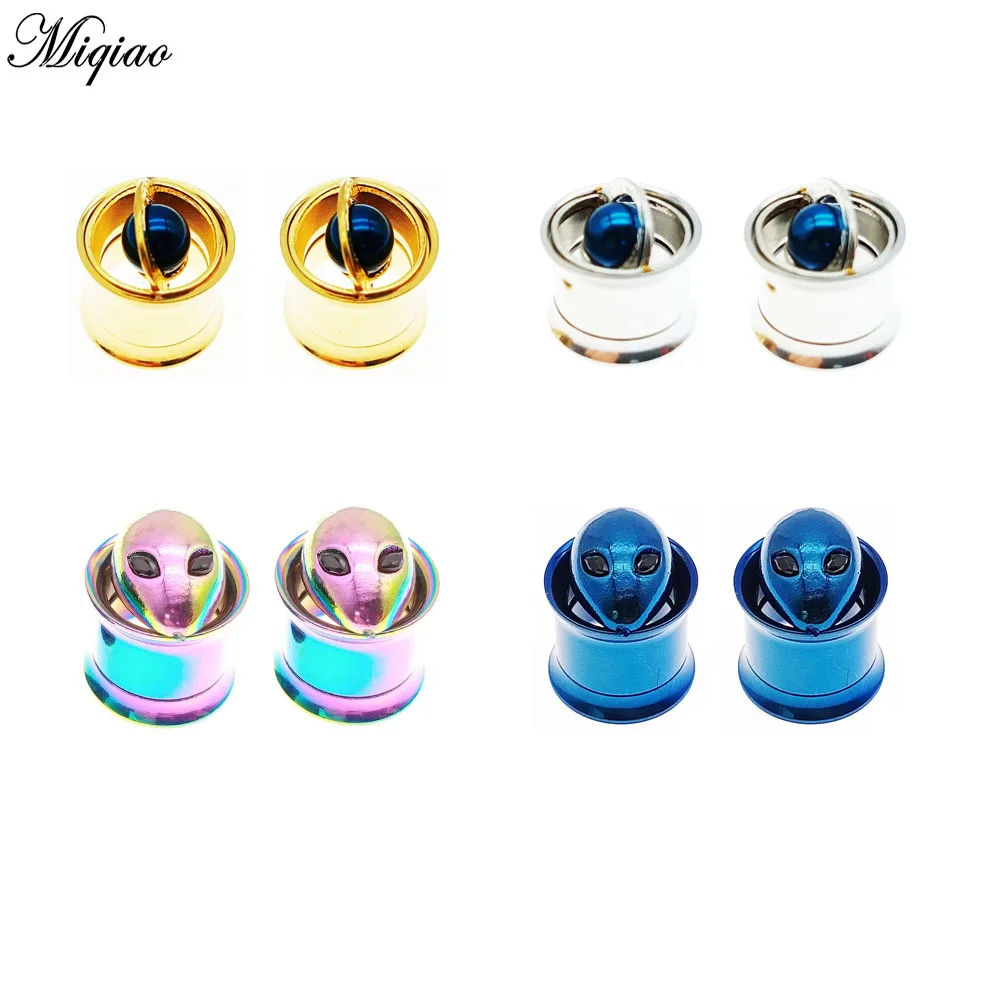 Miqiao 2pcs 8-16MM Stainless Steel Screw Ear Plugs Tunnel Piercing Ring Gauges Expander Piercing Jewelry For Women Men
Miqiao 2pcs 8-16MM Stainless Steel Screw Ear Plugs Tunnel Piercing Ring Gauges Expander Piercing Jewelry For Women Men