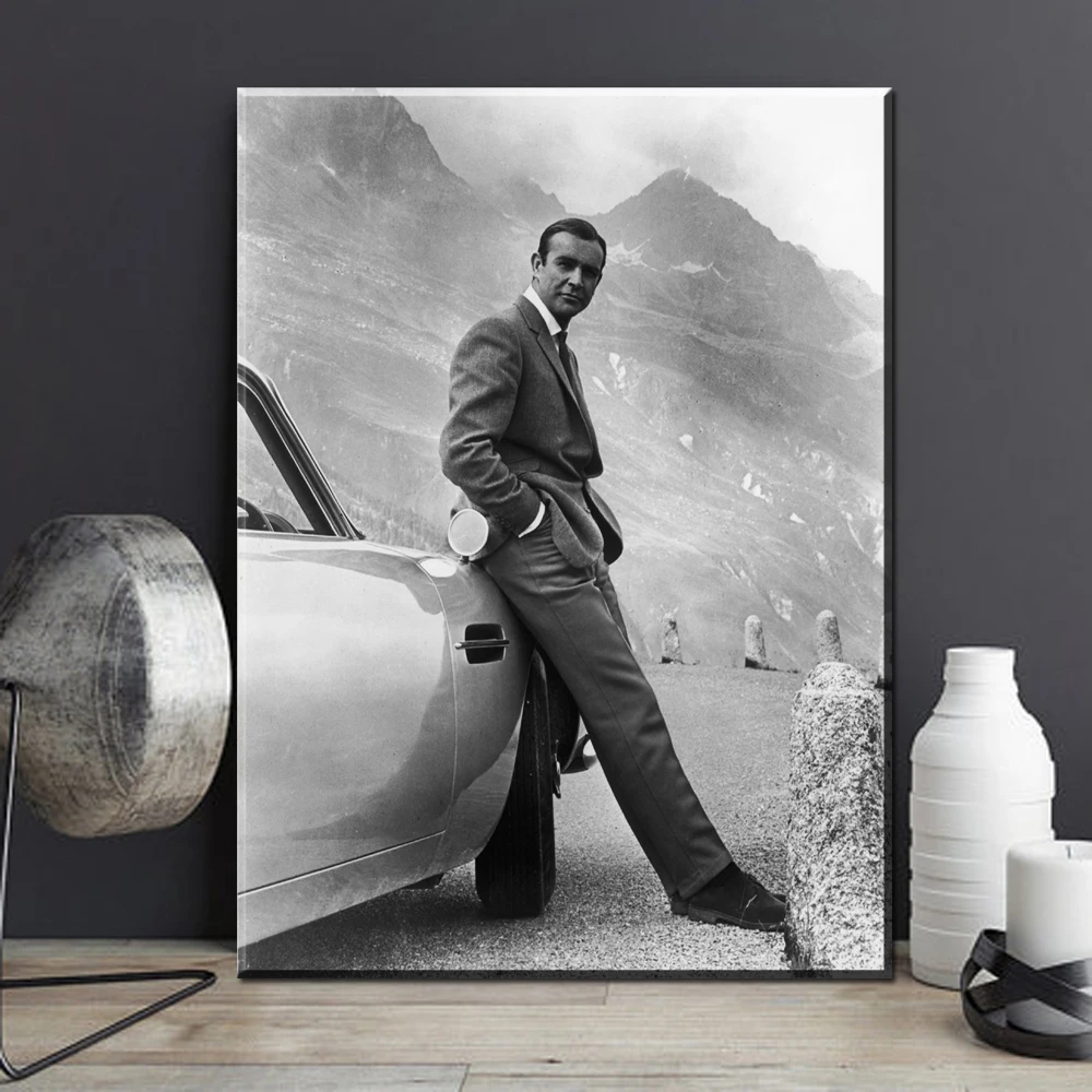 SEAN CONNERY. 007, JAMES BOND GOLDFINGER 1964, GOLDFINGER DIRECTED MOVIE Art Print poster on canvas for wall decoration 
SEAN CONNERY. 007, JAMES BOND GOLDFINGER 1964, GOLDFINGER DIRECTED MOVIE Art Print poster on canvas for wall decoration
