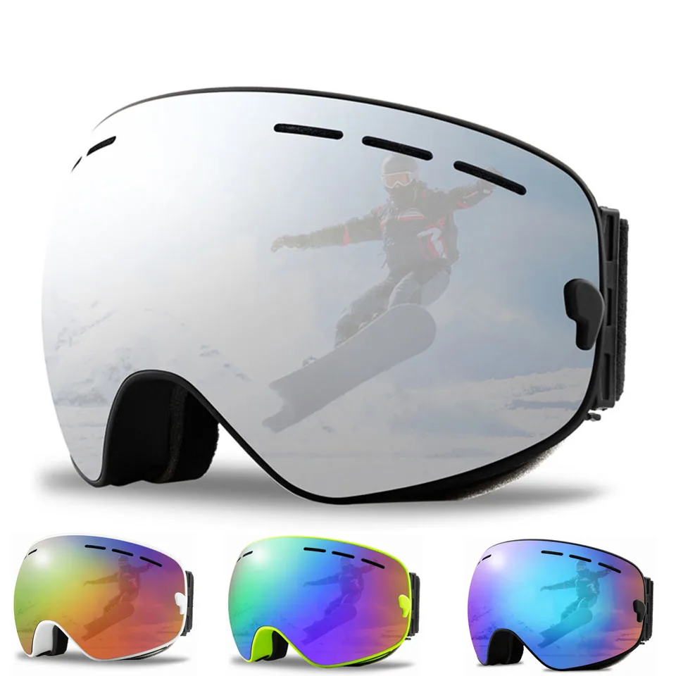Fashion Snowmobile Eyewear Outdoor Sport Ski Goggles Double Layers Anti-fog Ski Goggles Snow Snowboard Glasses
Fashion Snowmobile Eyewear Outdoor Sport Ski Goggles Double Layers Anti-fog Ski Goggles Snow Snowboard Glasses