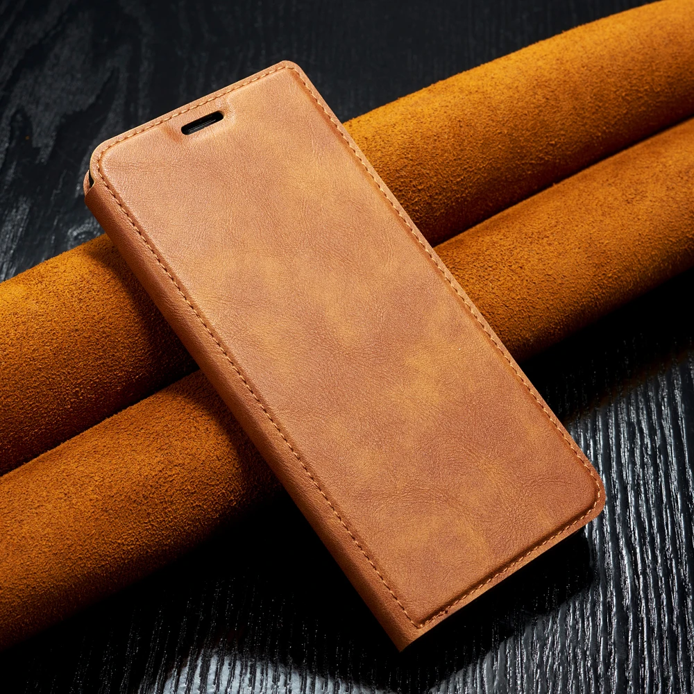 Ультратонкий Магнитный чехол для iPhone 11 / Pro 11Pro MAX Роскошный кожаный флип телефона
