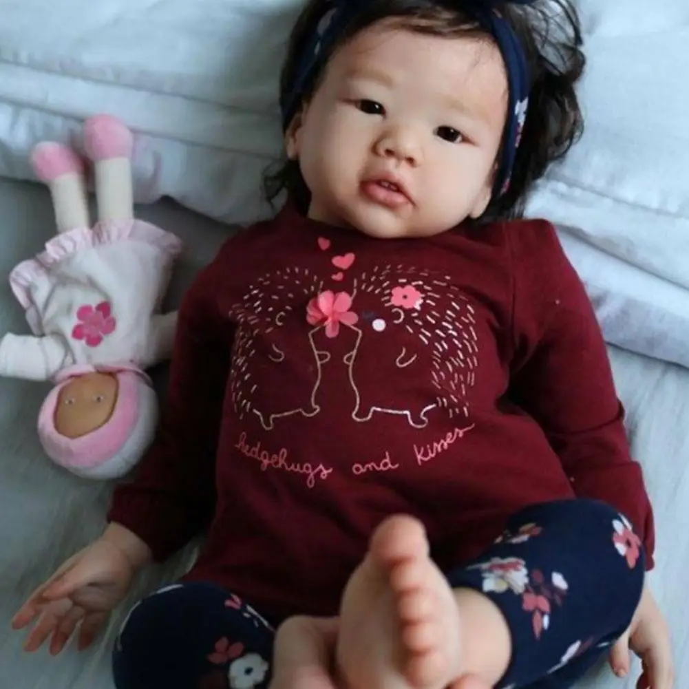 28 Inch Rebirth Toddler Kit With Body And Eyes Soft Flexible Vinyl Unfinished Doll Parts
28 Inch Rebirth Toddler Kit With Body And Eyes Soft Flexible Vinyl Unfinished Doll Parts