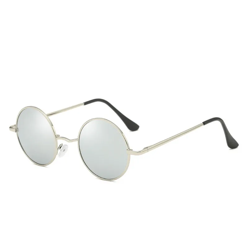 IBOODE винтажные Круглые поляризационные солнцезащитные очки для женщин и мужчин