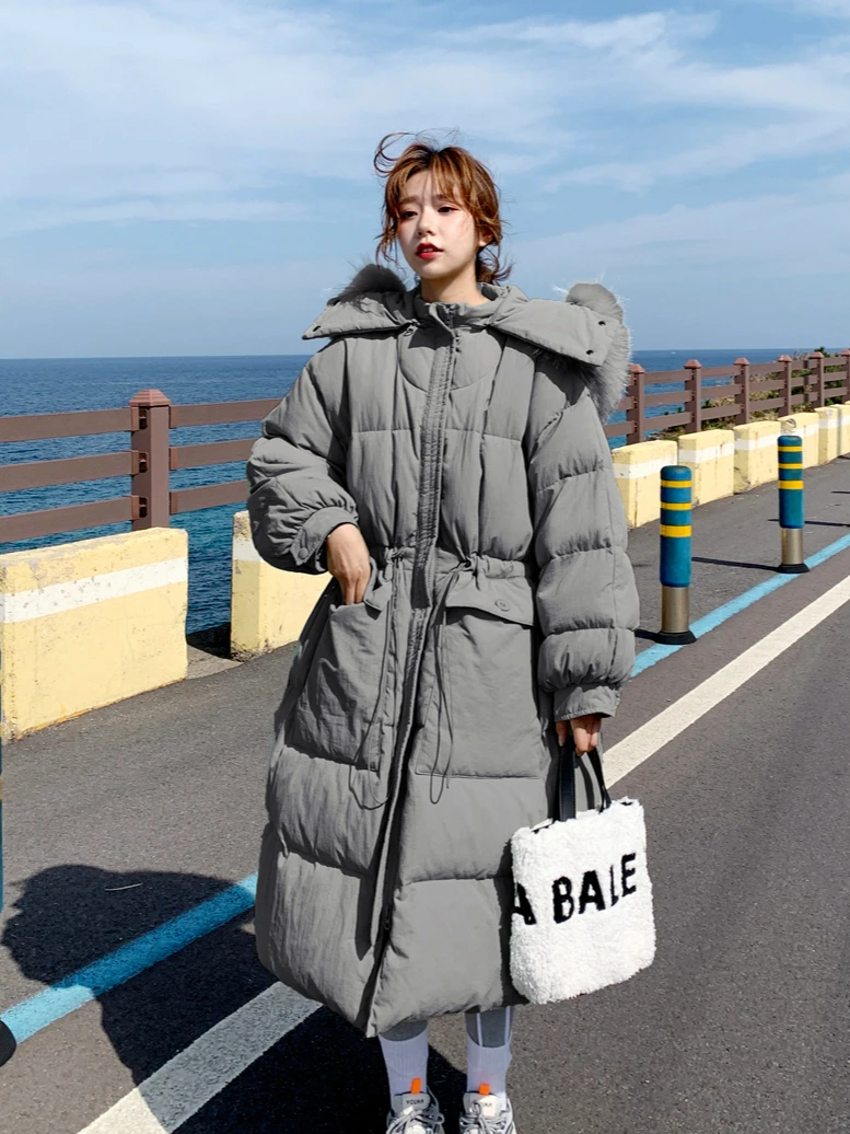 Winter 2020 Long Hooded Cotton Women's Parka Coat Casual Fashion Solid Color Jacket Thick Warm High-quality Fur Puffer Coat
Winter 2020 Long Hooded Cotton Women's Parka Coat Casual Fashion Solid Color Jacket Thick Warm High-quality Fur Puffer Coat