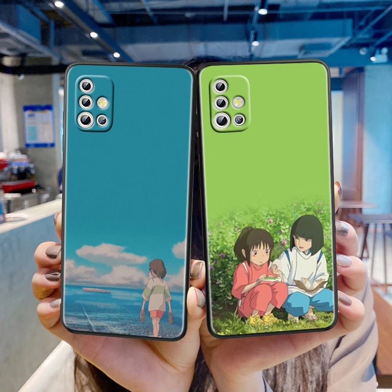 Anime Spirited Away For Samsung Galaxy A72 A71 A52 A51 A91 A81 A32 A22 A21 A01 A02 4G 5G Soft Black Phone Case Cover 
Anime Spirited Away For Samsung Galaxy A72 A71 A52 A51 A91 A81 A32 A22 A21 A01 A02 4G 5G Soft Black Phone Case Cover