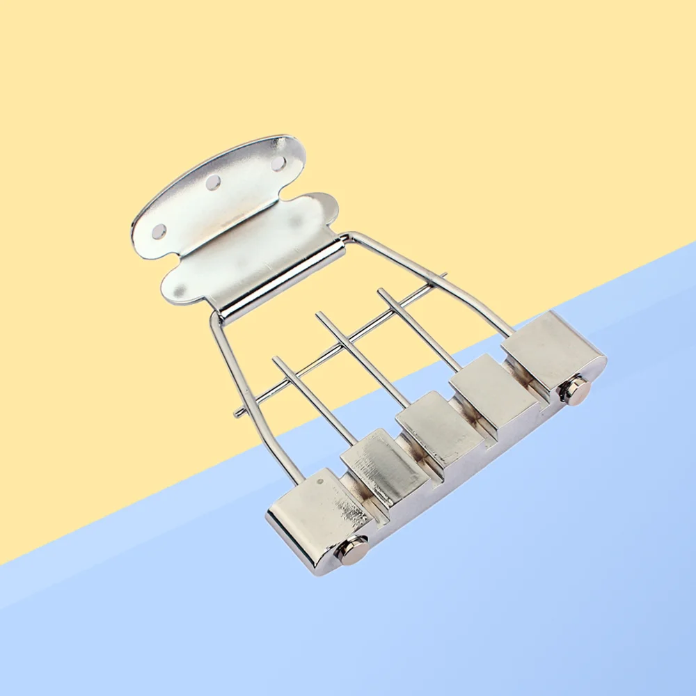 Plated Adjustable Professional Guitar Tailpiece Trapeze Replacement Guitar Parts for 4 String Jazz Archtop Bass Guitar
Plated Adjustable Professional Guitar Tailpiece Trapeze Replacement Guitar Parts for 4 String Jazz Archtop Bass Guitar