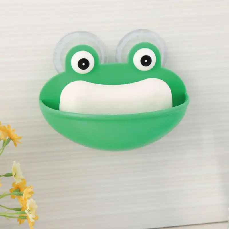 Frogs Shaped Soap Dish Holder with Suction Cups Kitchen Bathroom Soapbox Case Q39B
Frogs Shaped Soap Dish Holder with Suction Cups Kitchen Bathroom Soapbox Case Q39B