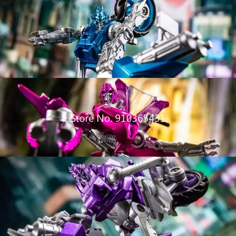 Трансформация ls-19 ls19 Arcee Elita-one Chromia Three superonic Sister Set мотоцикл фигурка Робот Игрушки |